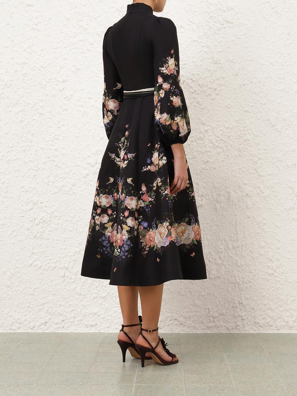 Valiant button midi dress