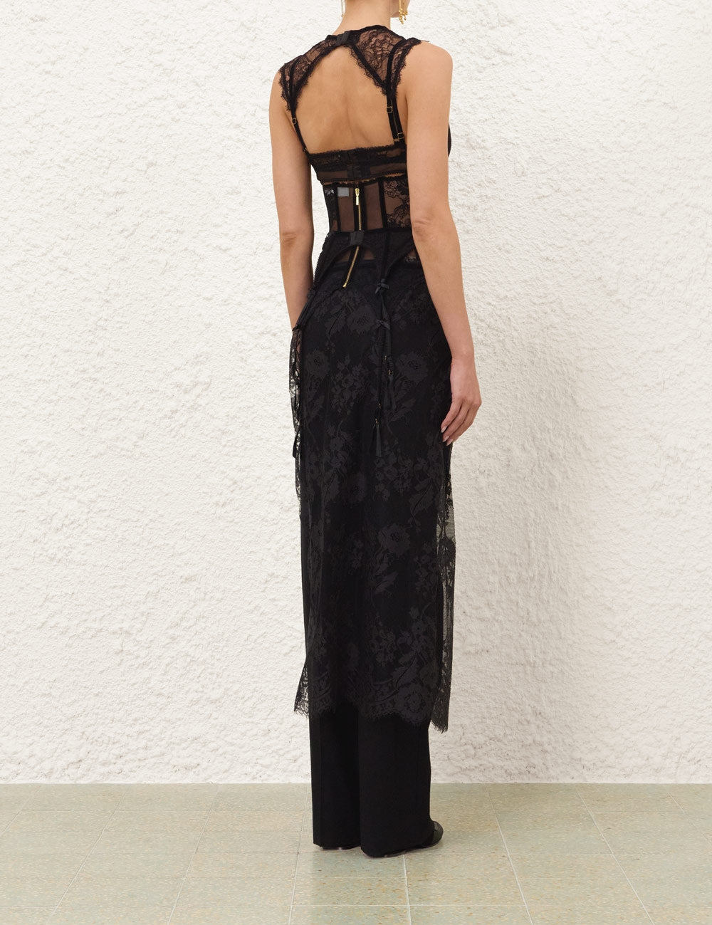 Valiant lace wrap pant