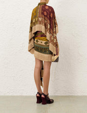 Valiant fringed mini dress
