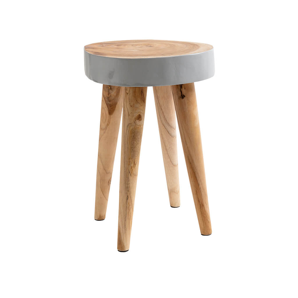 Organic Stool Grey