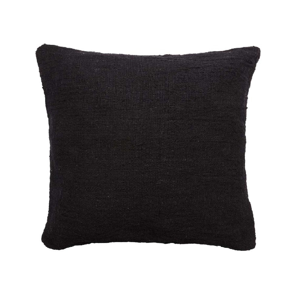 Cushion Waste Cotton Black