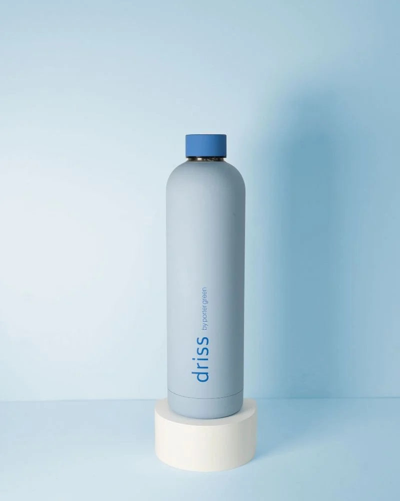 Driss | insulated stainless steel bottle | santorini