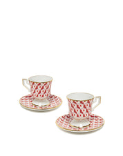 Espresso Cup With Saucer Cubi Set of Two