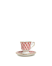 Espresso Cup With Saucer Cubi Set of Two