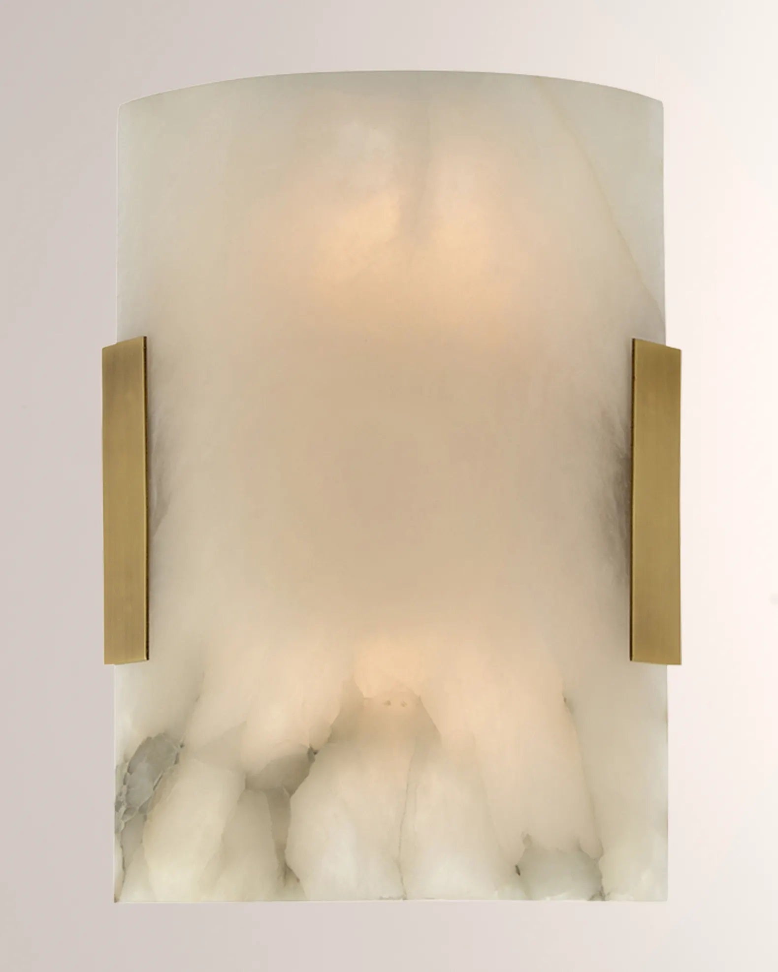 Curved Alabaster Wall Sconces