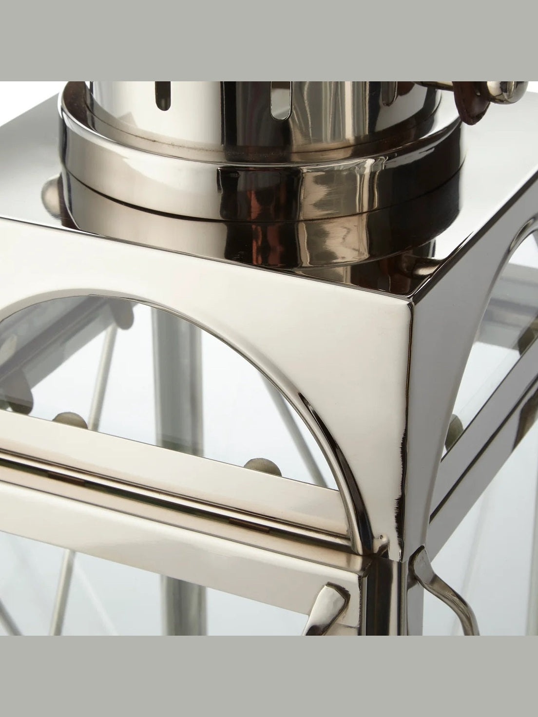 Lanterna candleholder | polished nickel - small