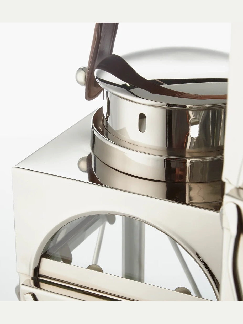 Lanterna candleholder | polished nickel - small