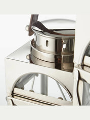 Lanterna candleholder | polished nickel - large
