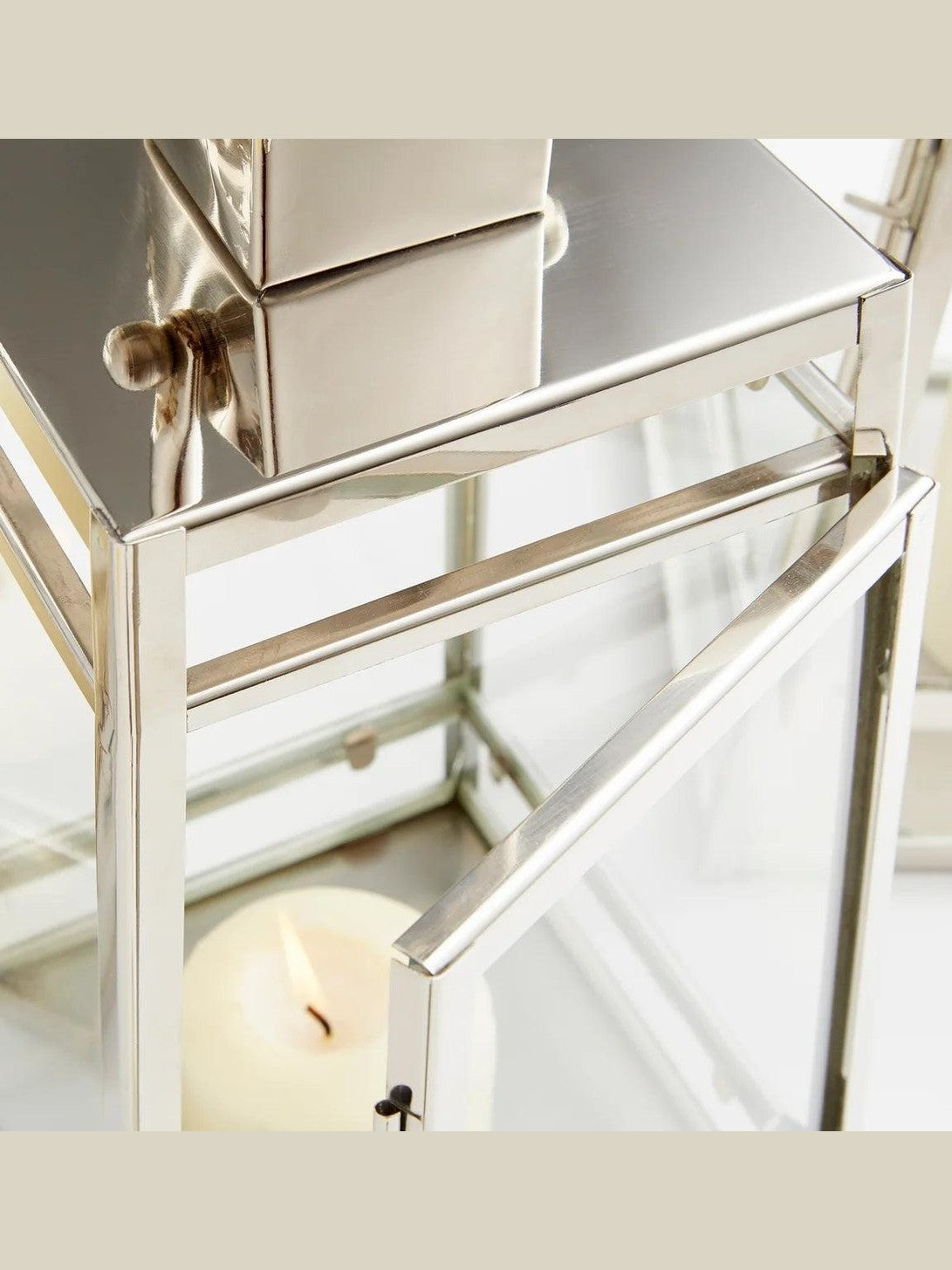 Paulus candleholder | nickel - small