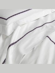 Affinity embroidery flat bedset