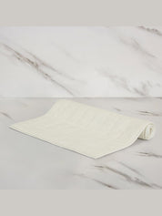 Plush bath mat