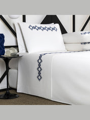 Twist embroidery duvet cover