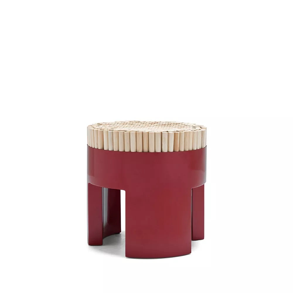 CHIQUITA STOOL MUTED RED