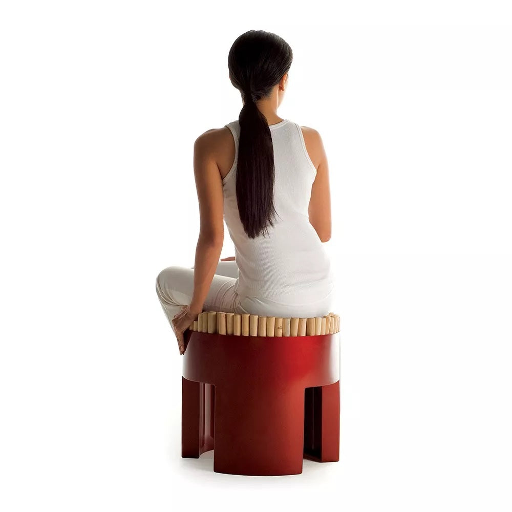 CHIQUITA STOOL MUTED RED