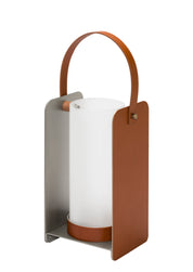 Lumen Lantern White Frosted Glass