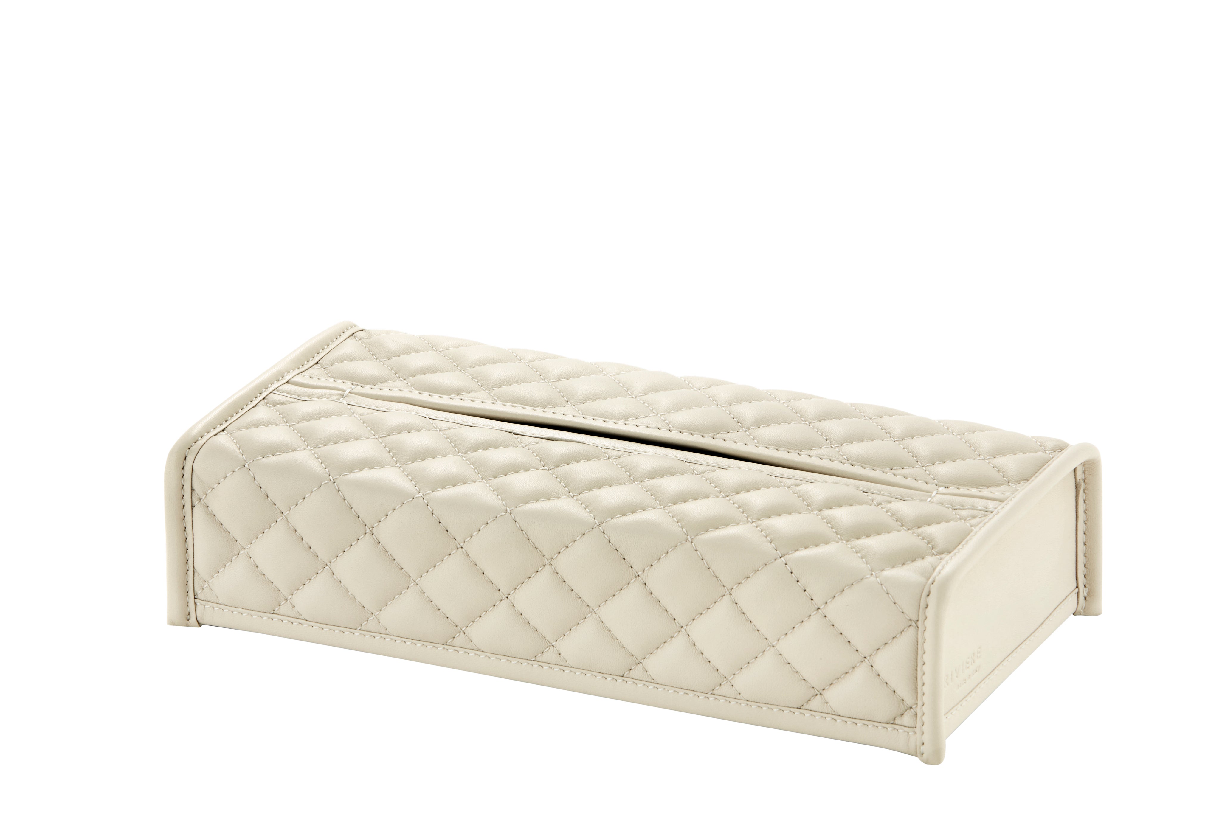 Riviere Elba Diamond Rectangular Tissue Holder