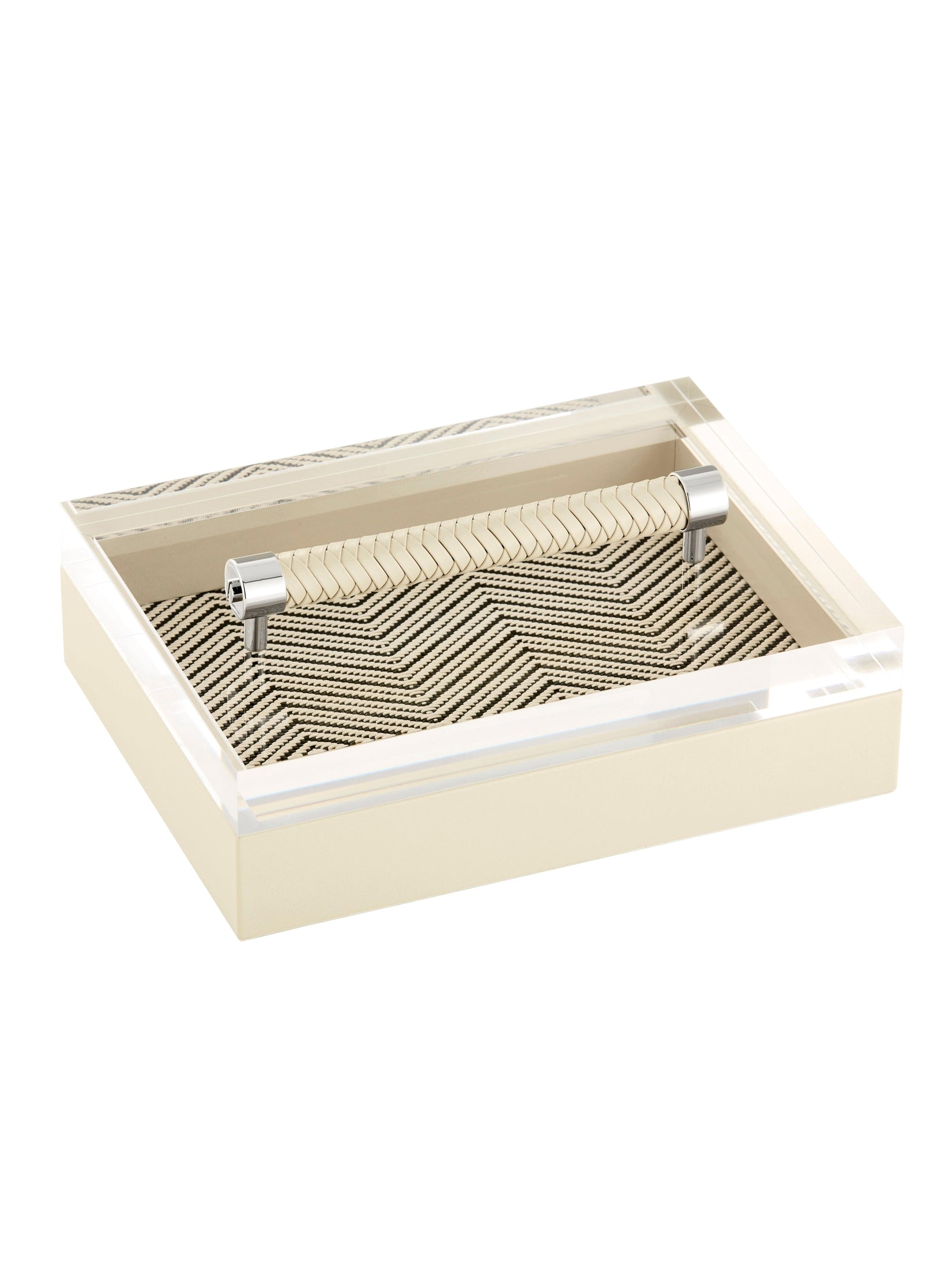 Riviere diana waxed cotton rectangular box