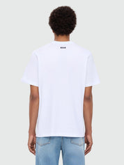 White long-sleeve cotton jersey T-shirt