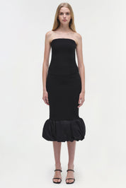 Camille Linen Knit Midi Skirt