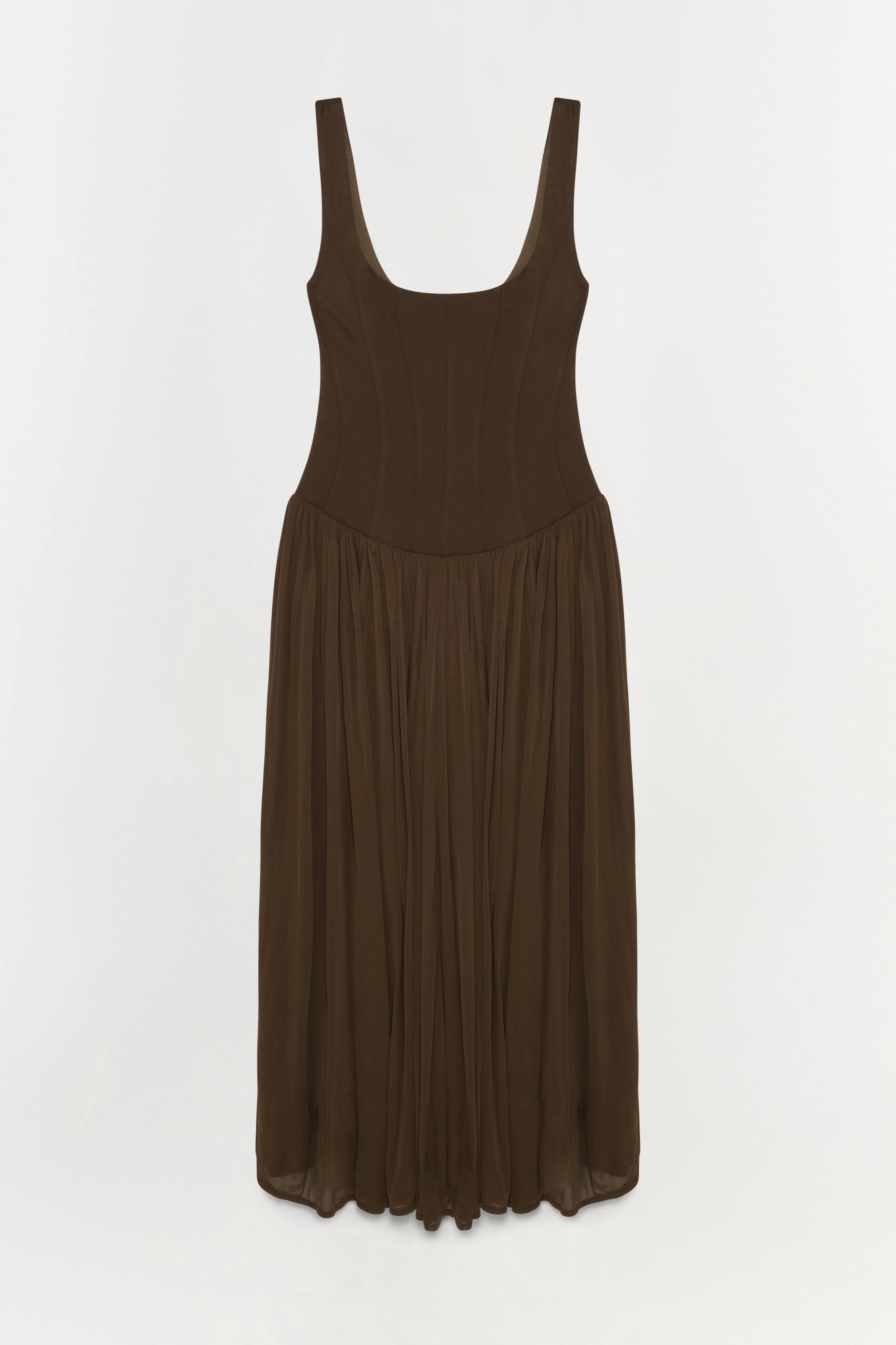JAMIE JERSEY MIDI DRESS