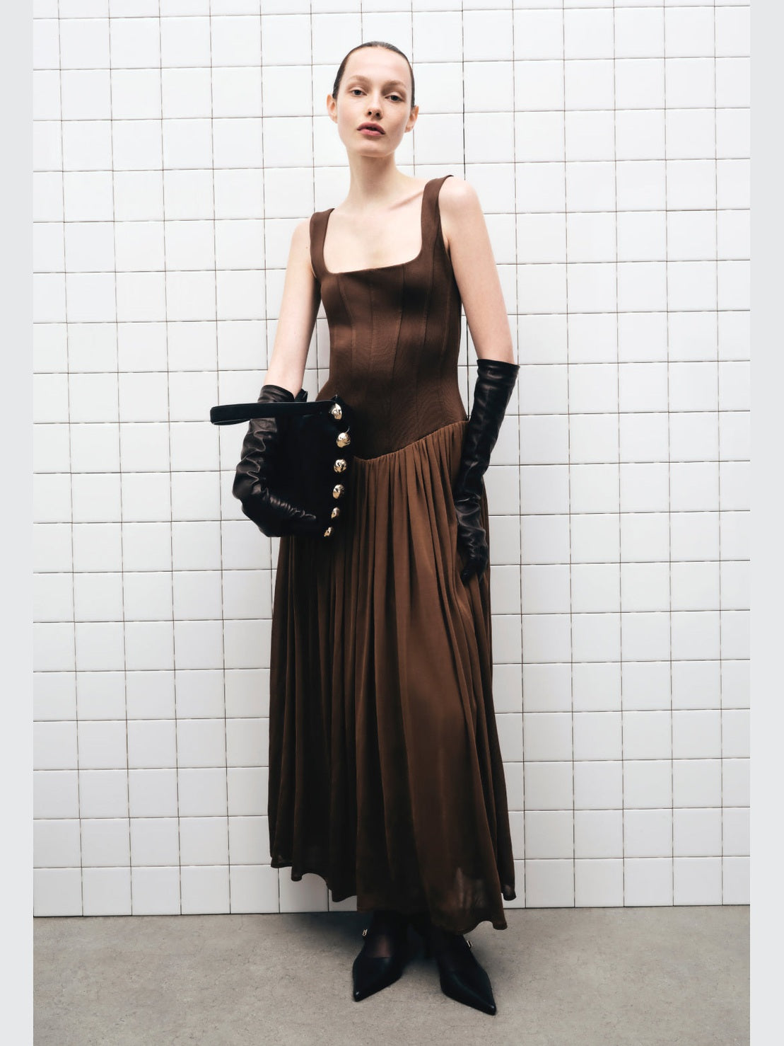 Jamie jersey midi dress
