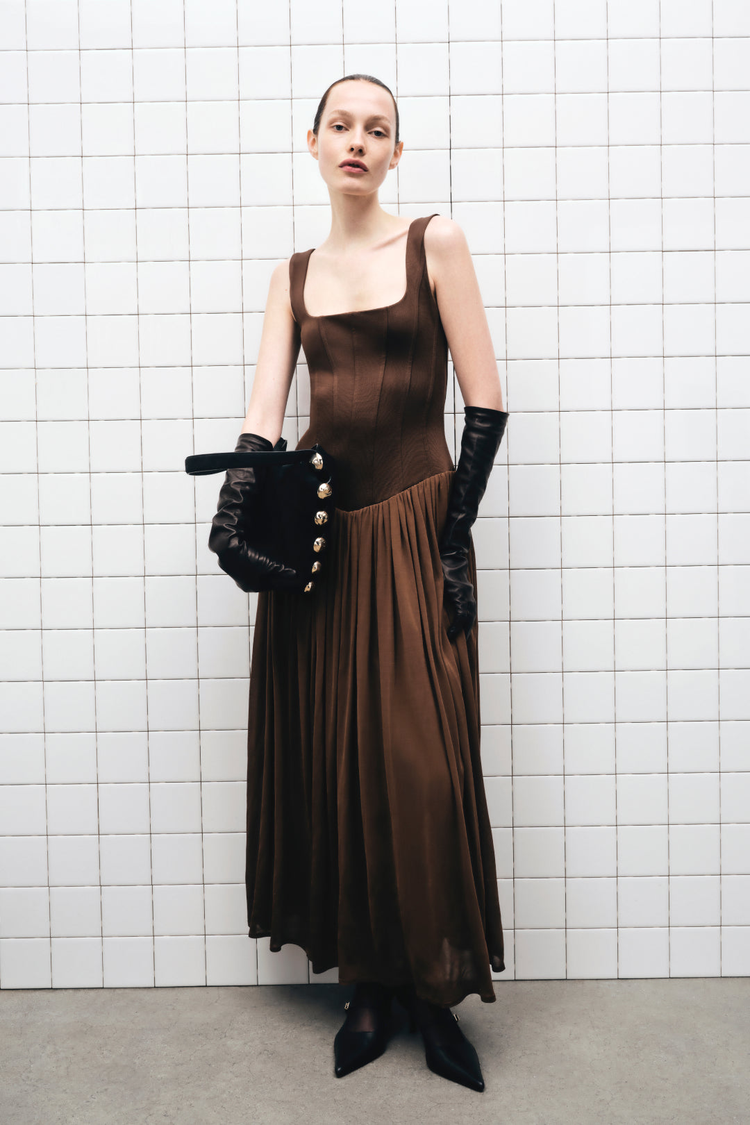 JAMIE JERSEY MIDI DRESS