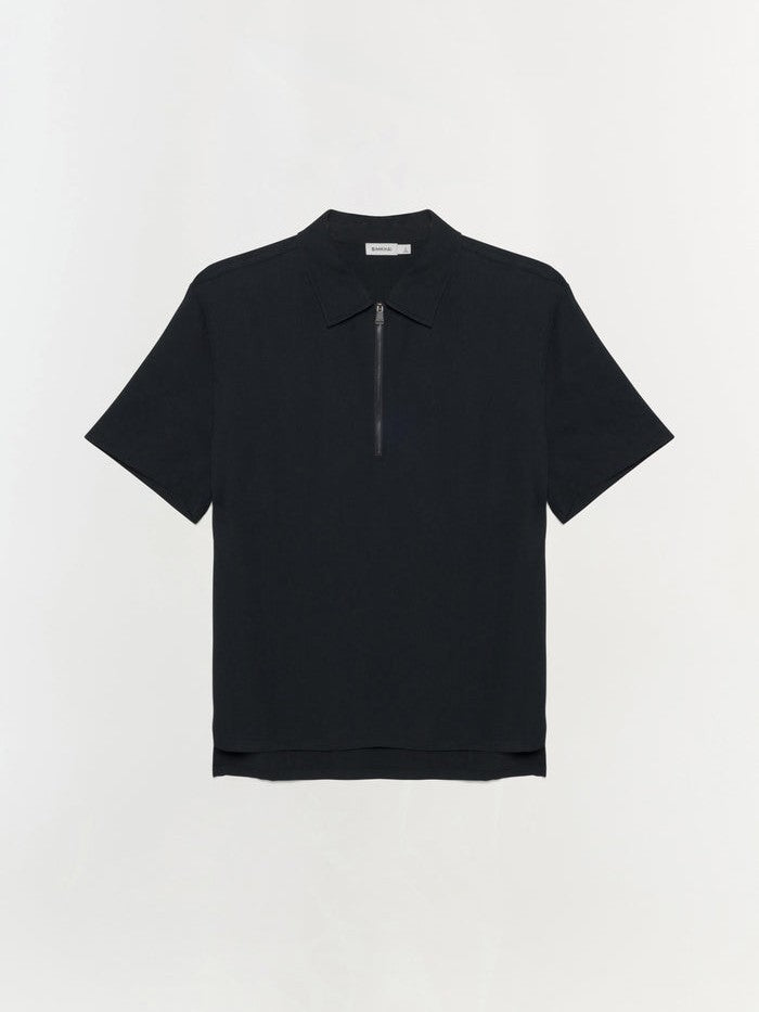 Ethan s/s zip popover