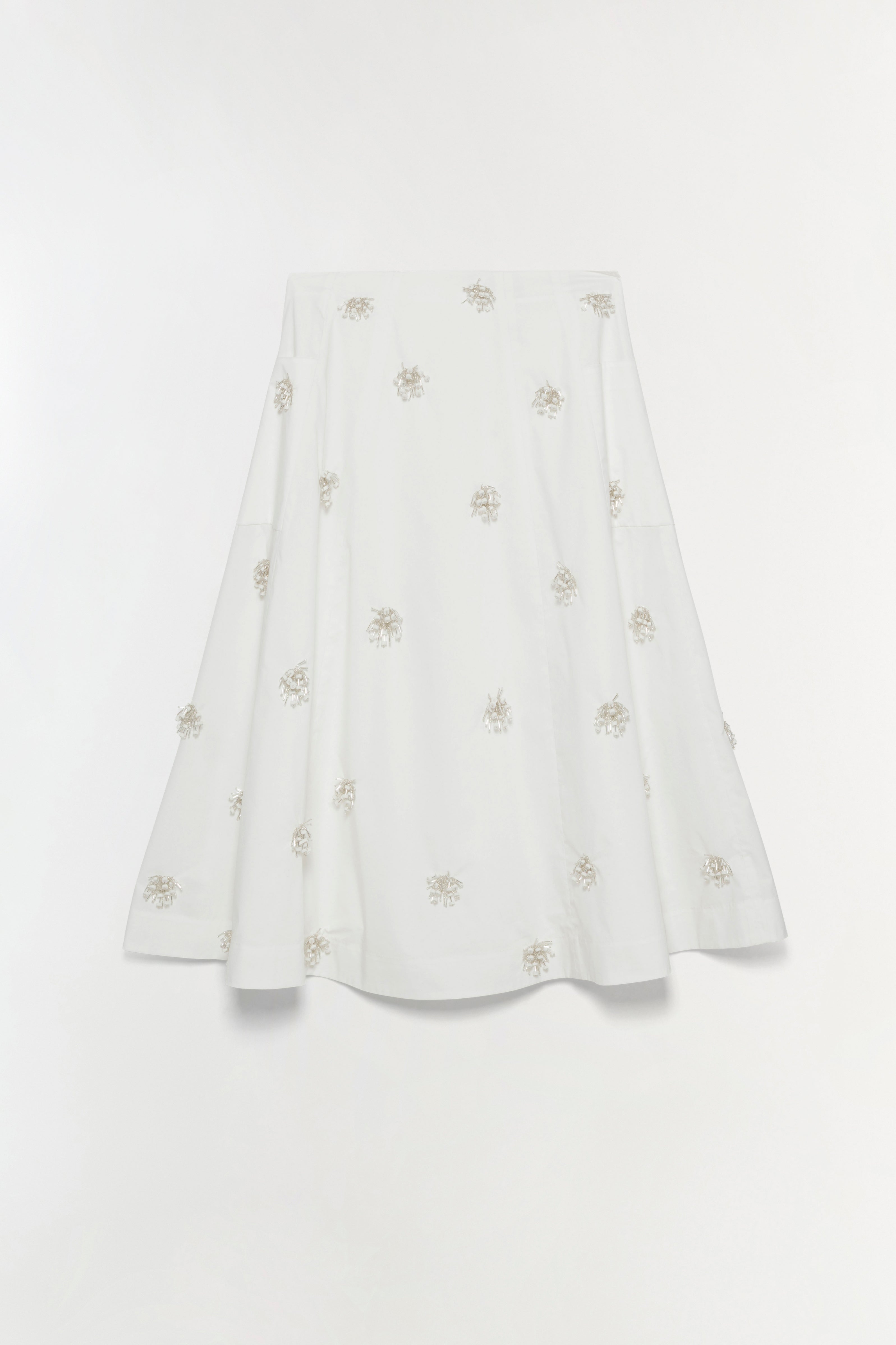 NOVANNA EMBELLISHED MIDI SKIRT