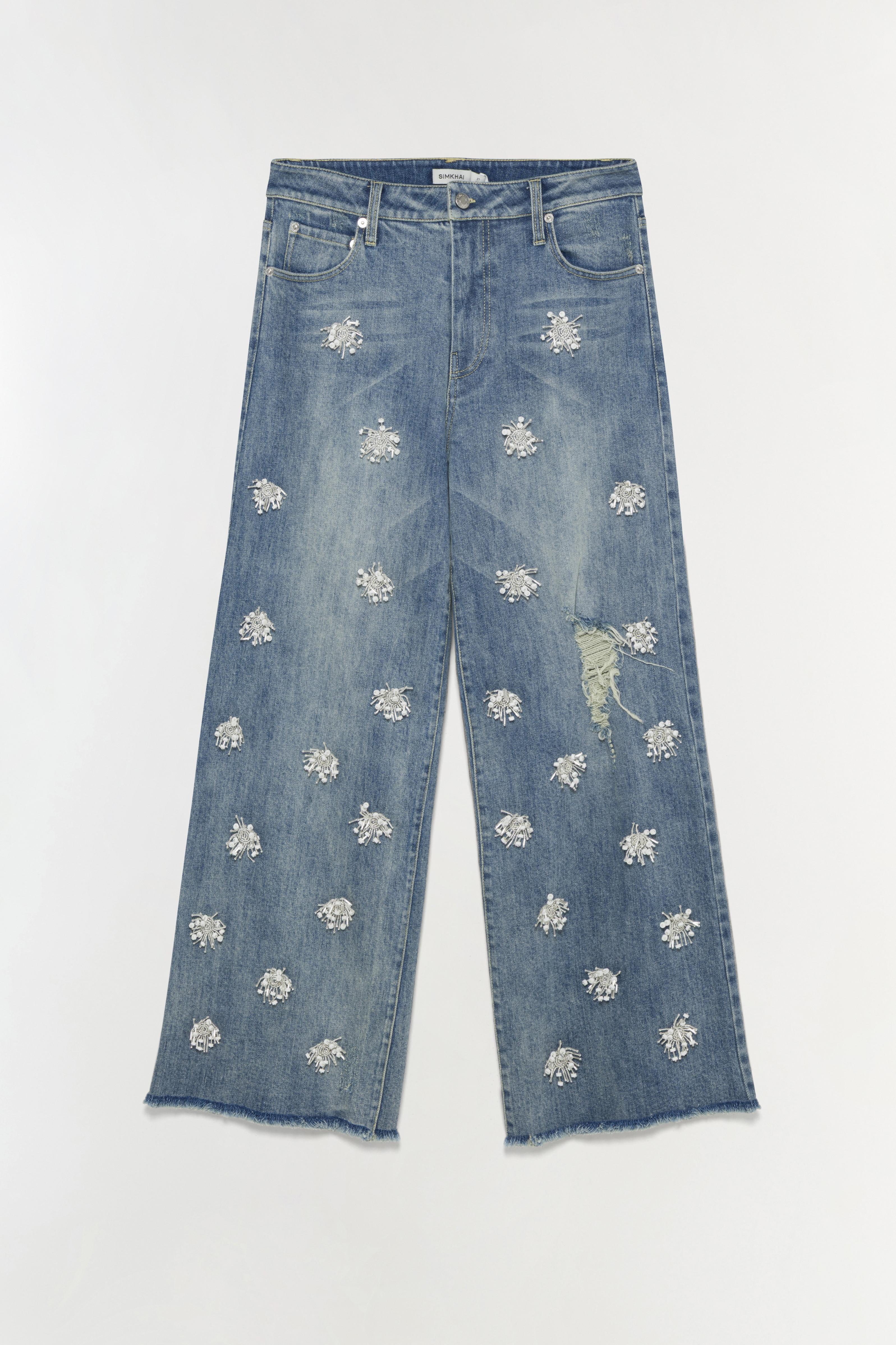 JUDE WIDE CROP JEAN