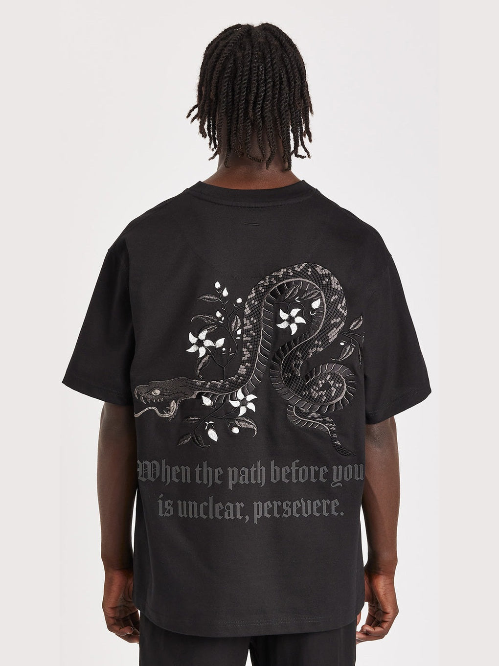 Night python t-shirt