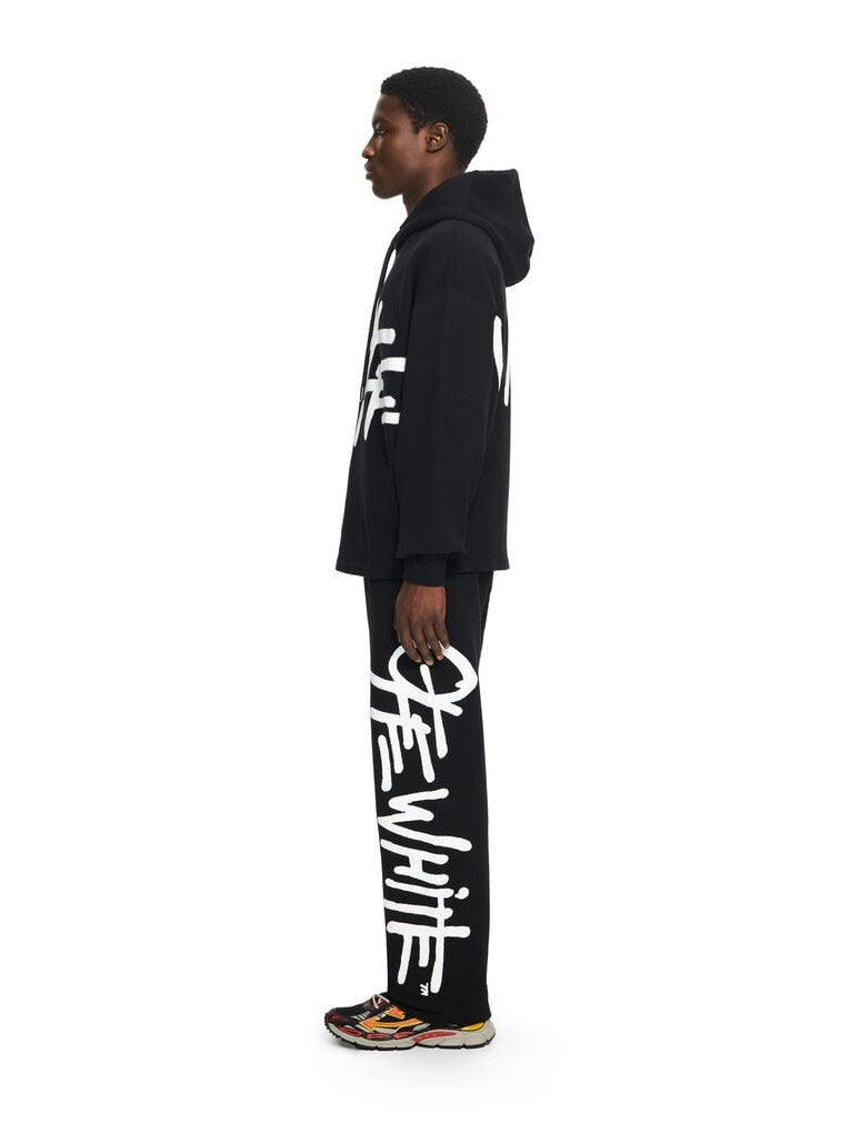 Spray Logo Loose Hoodie