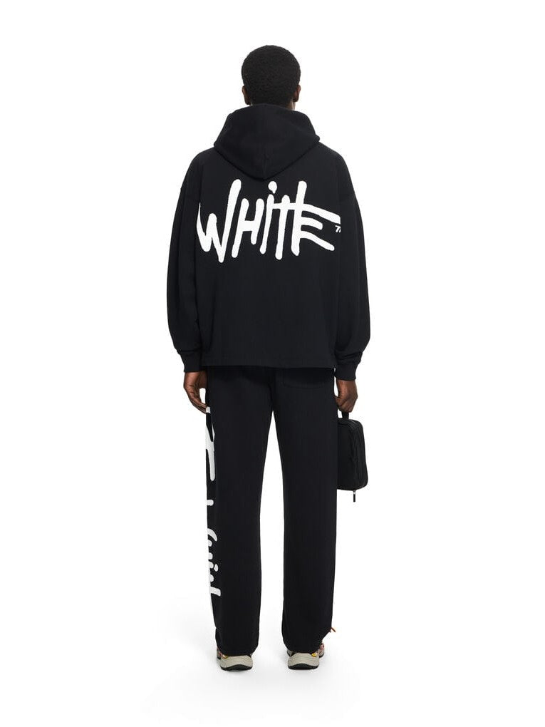 Spray Logo Loose Hoodie