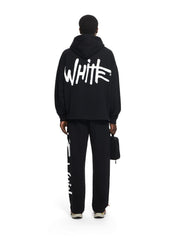 Spray Logo Loose Hoodie