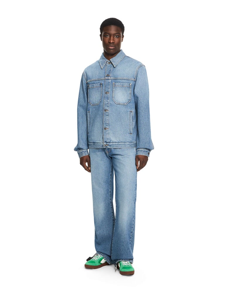 Half arrow slim relaxed jeans