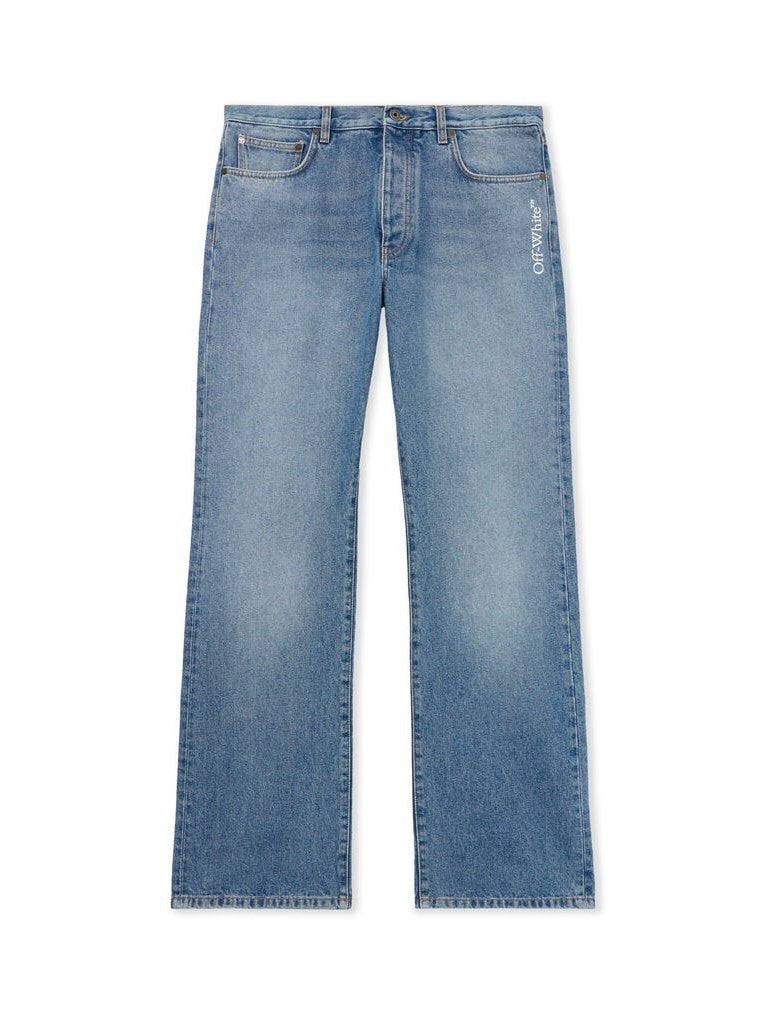 Half arrow slim relaxed jeans