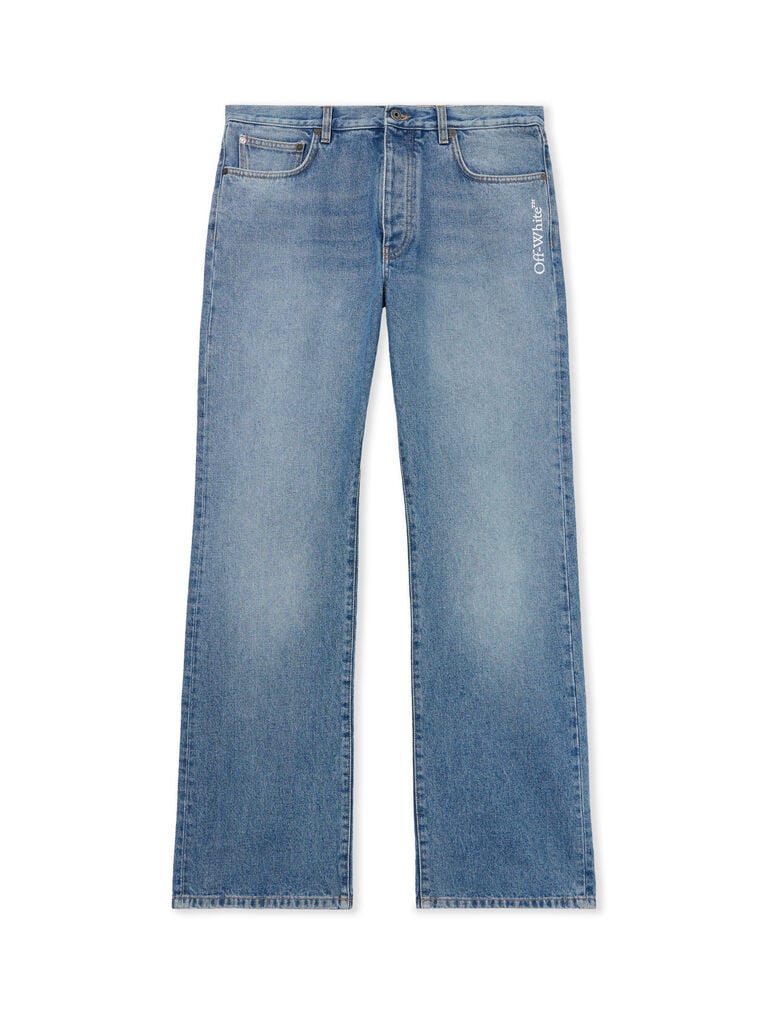 Half arrow slim relaxed jeans