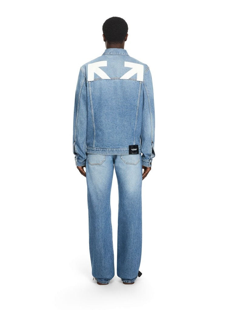 Half arrow slim relaxed jeans