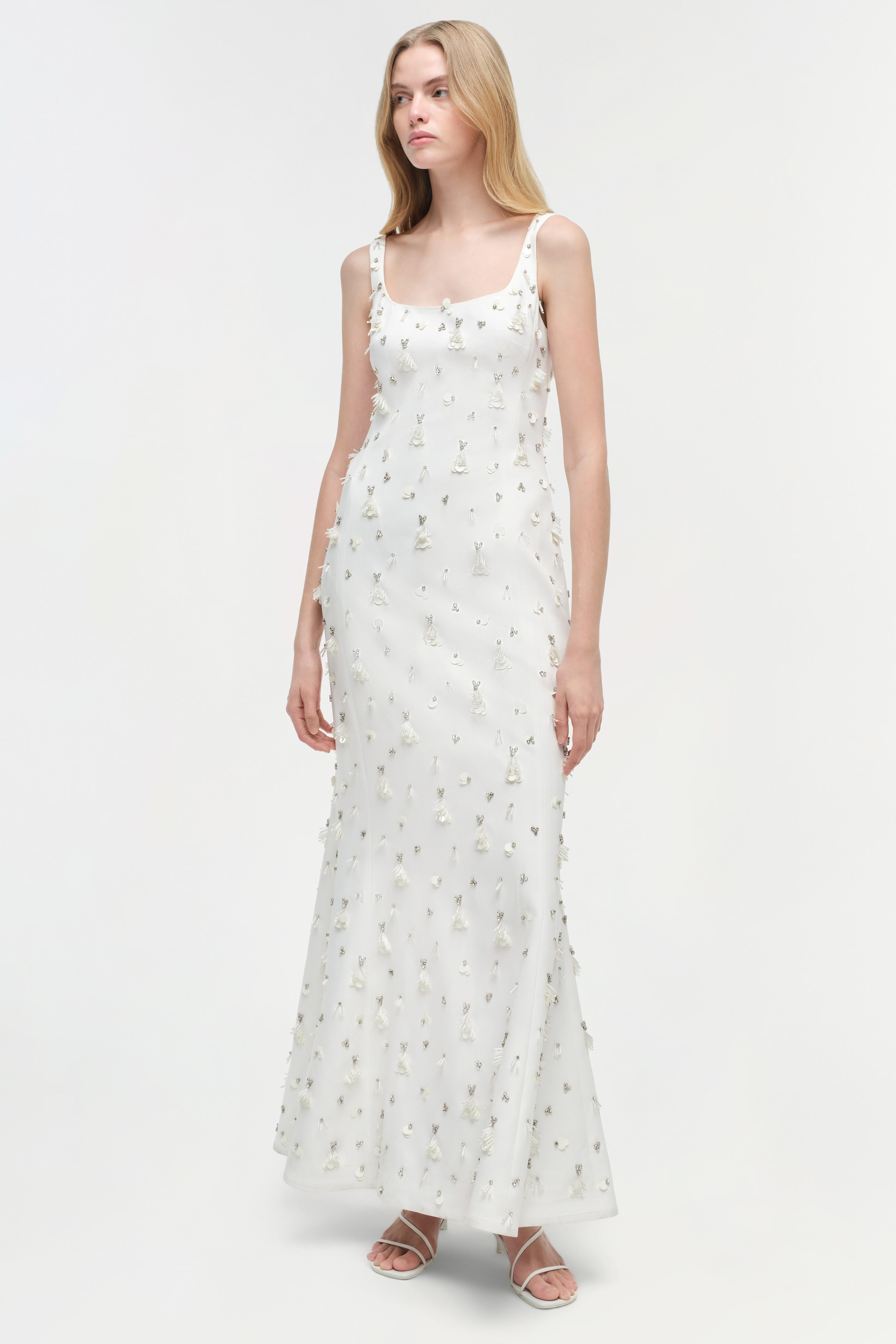 BRIELLA EMBELLISHED GOWN