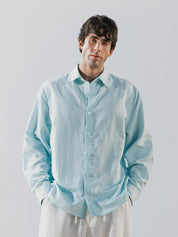 Light blue long sleeve shirt solmare