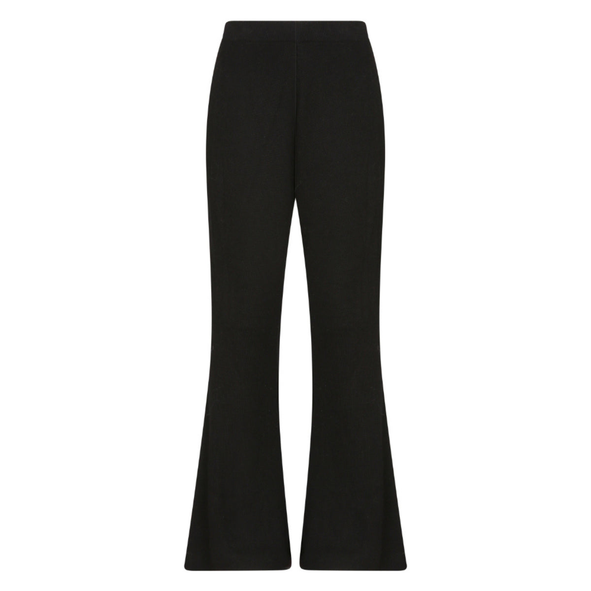 The flared pants in black