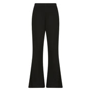 The flared pants in black