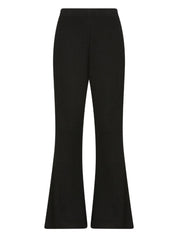 The flared pants in black