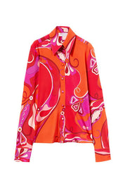 Orchid Print Shirt