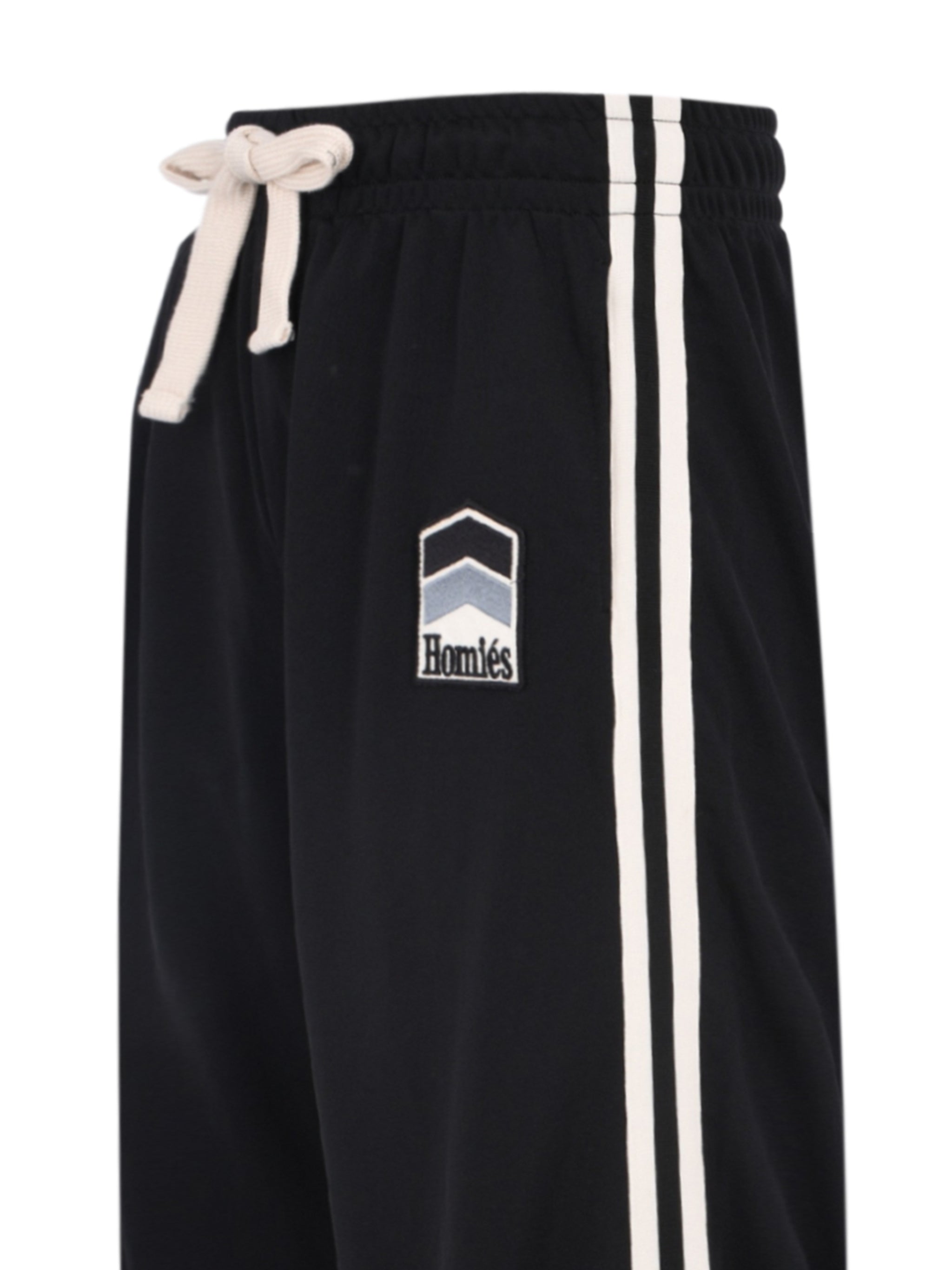 RACING TRACK PANTS BLACK