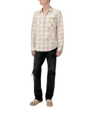 BLEACH BANDANA PATCH FLANNEL