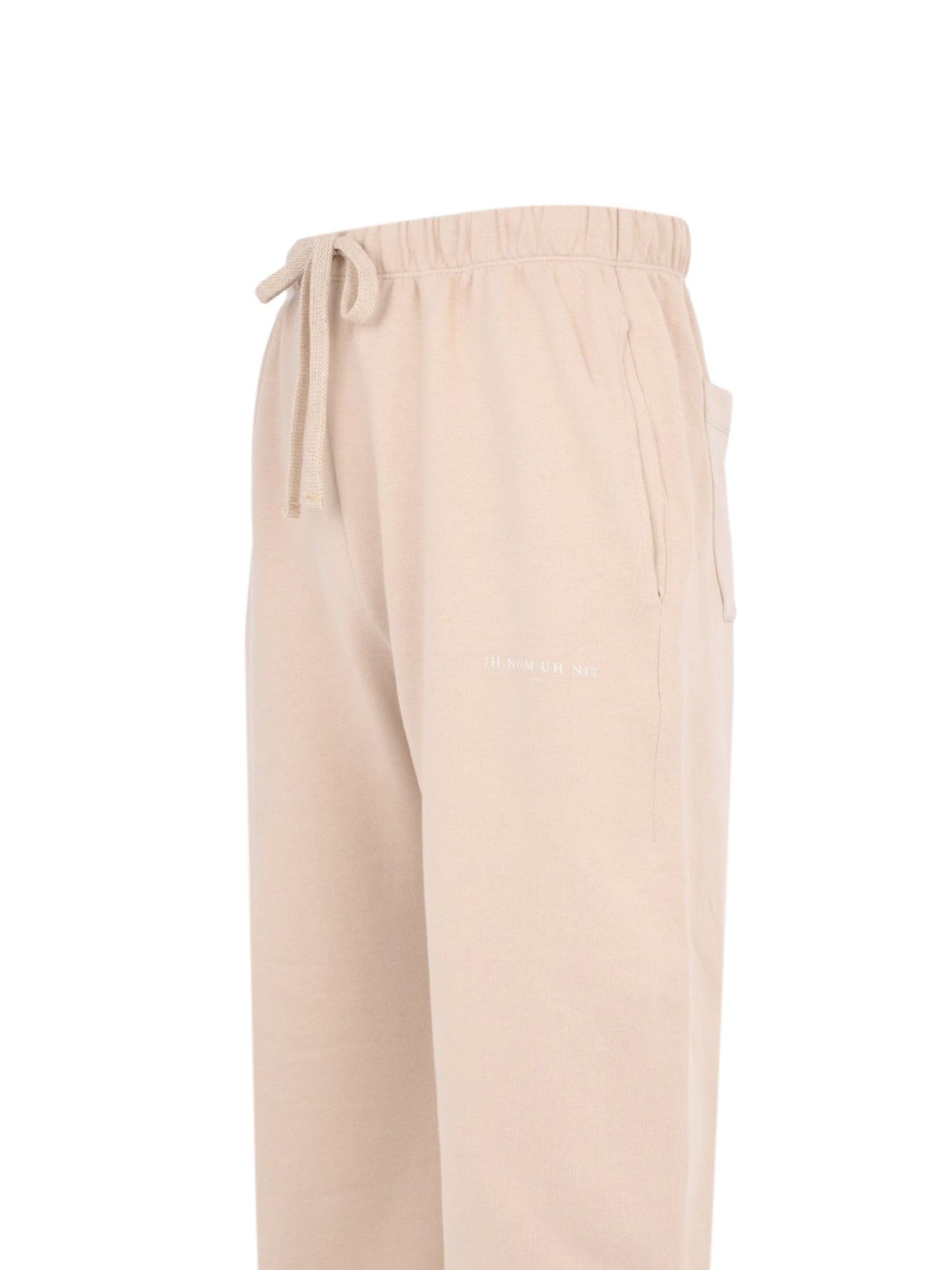 Wide sweatpants small logo