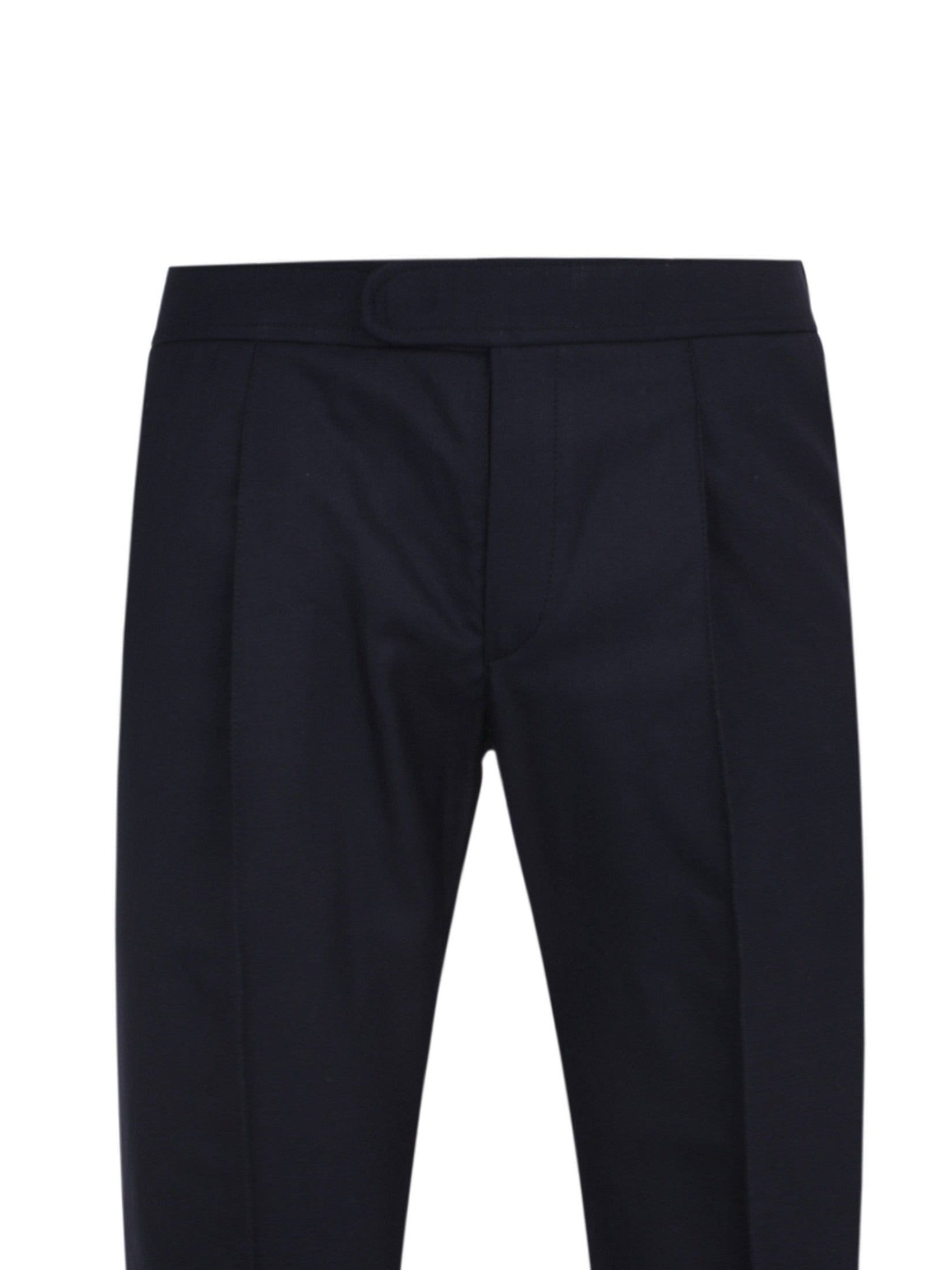 Melbourne Pleated Wool Trousers