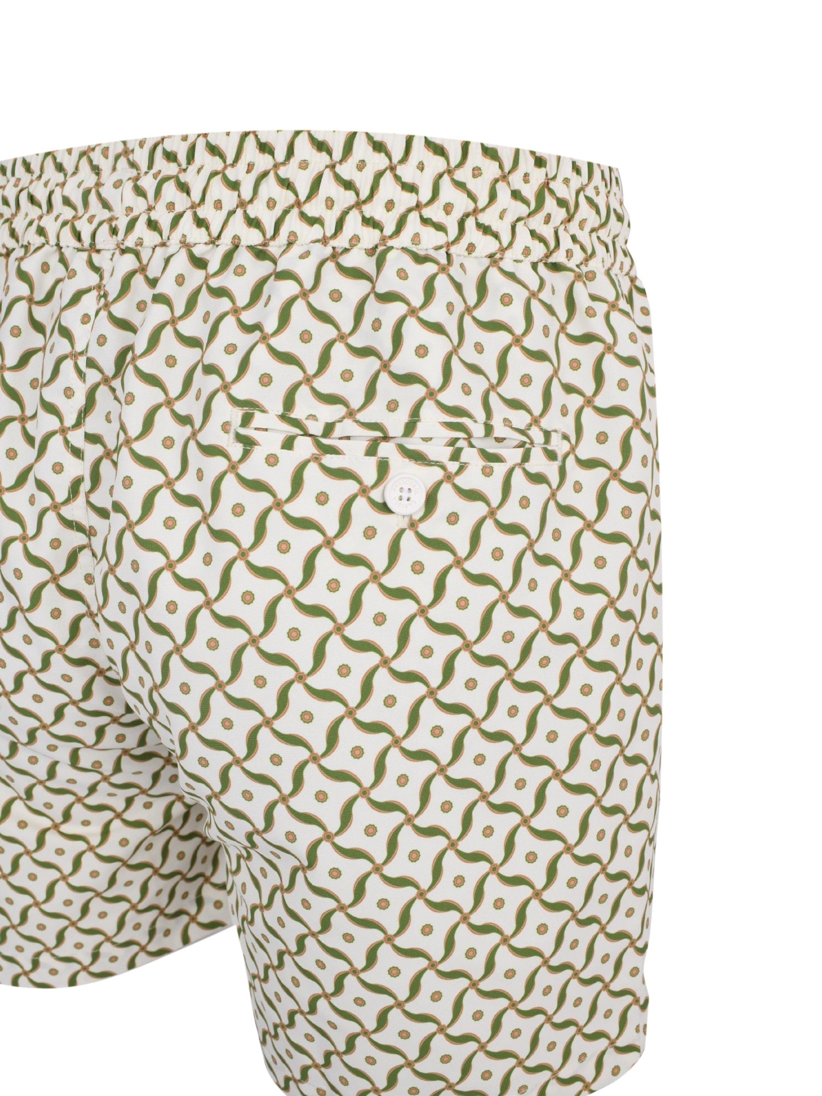Rio swim short lotus print