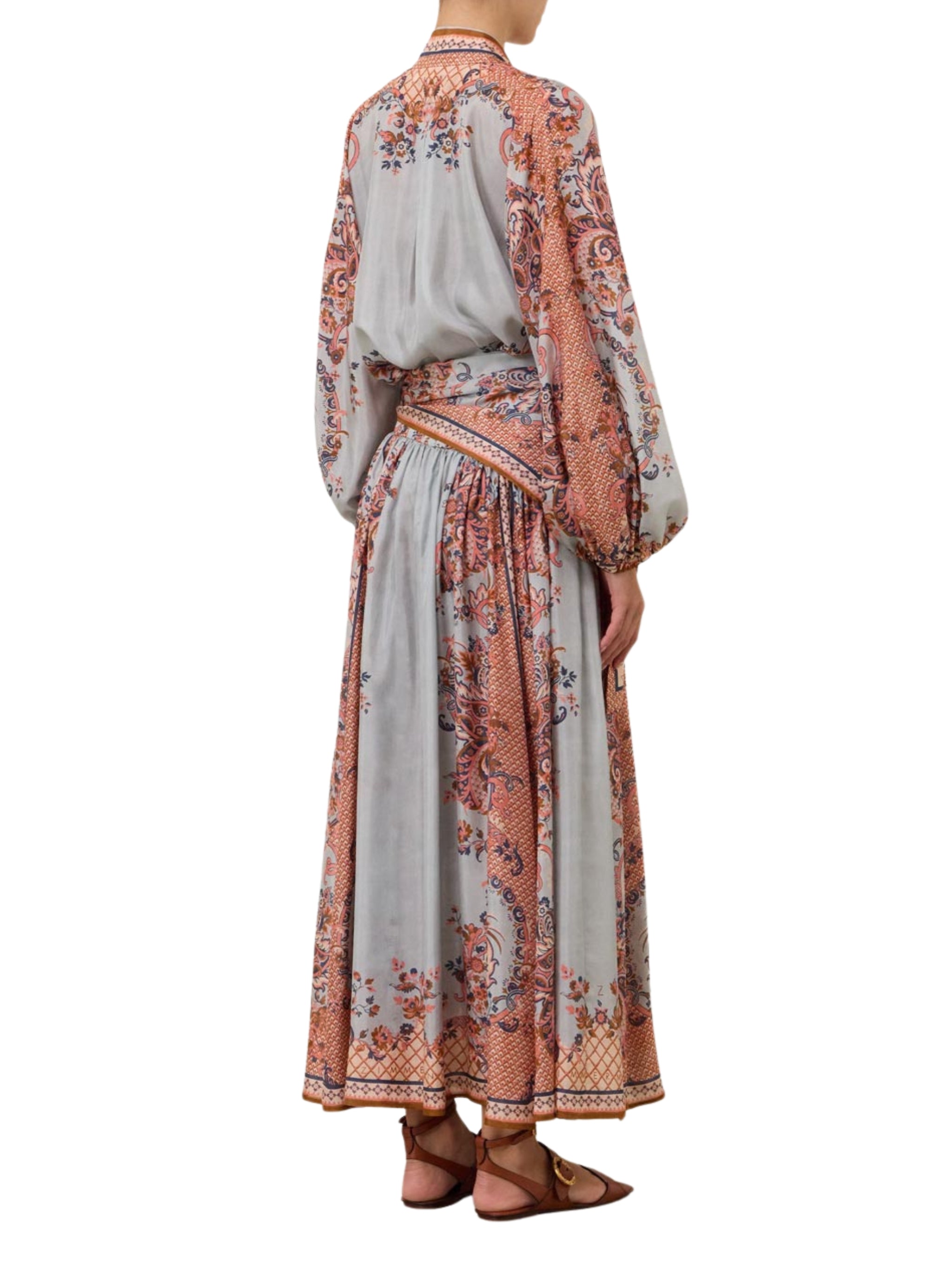 Aster tie neck blouse