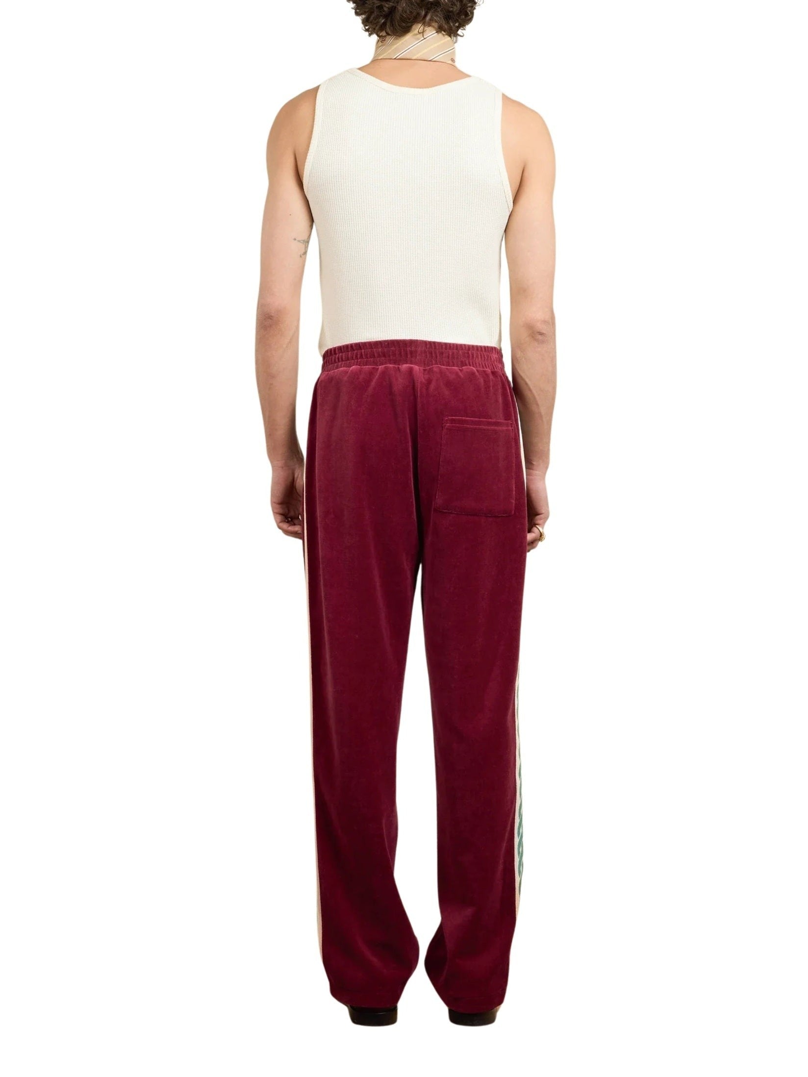 Le pantalon survetement velours